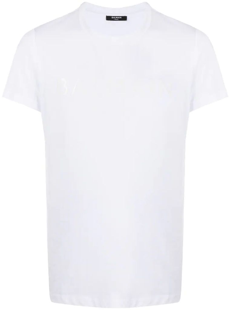 logo cotton T-shirt