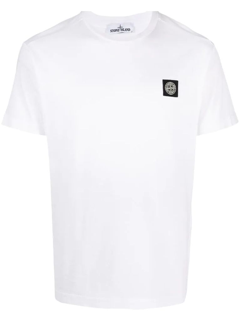logo-patch short-sleeved t-shirt