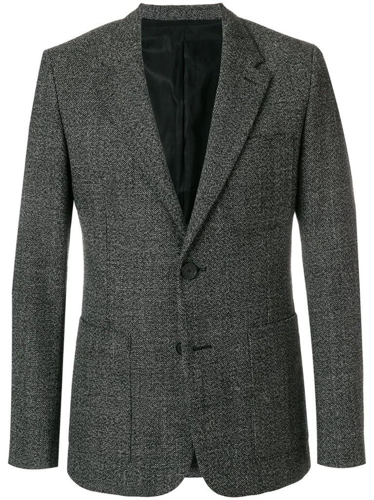 Half-Lined Two Buttons Jacket