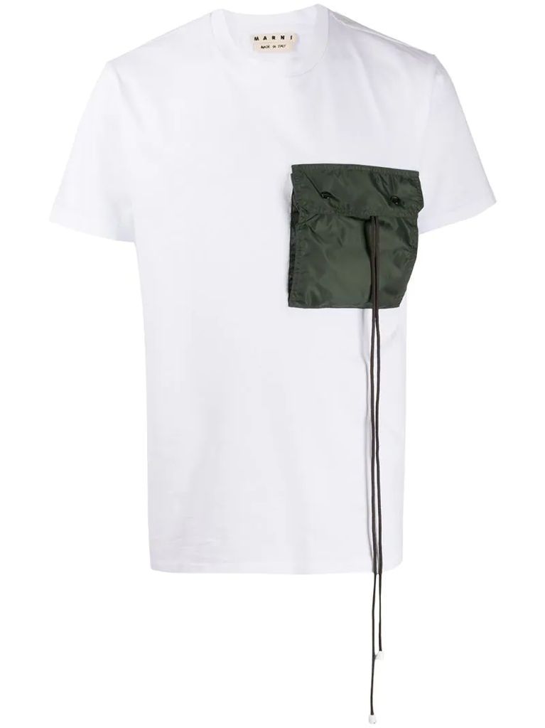 cargo-pocket T-shirt