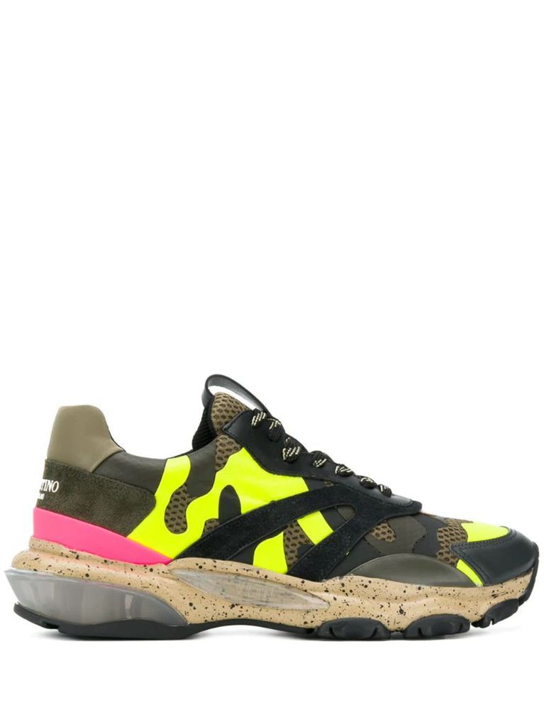 Bounce camouflage sneakers