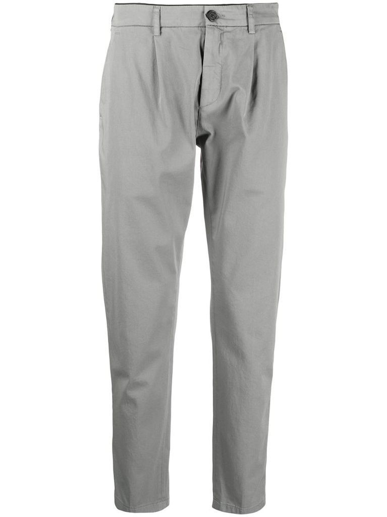slim-fit trousers