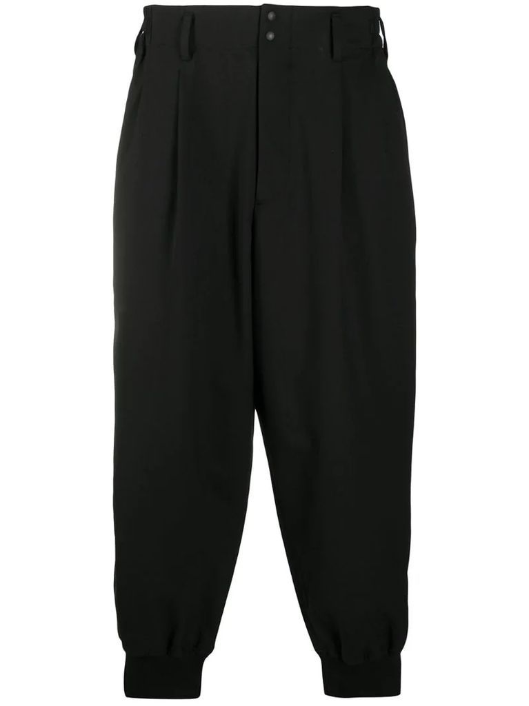 tapered zoot trousers