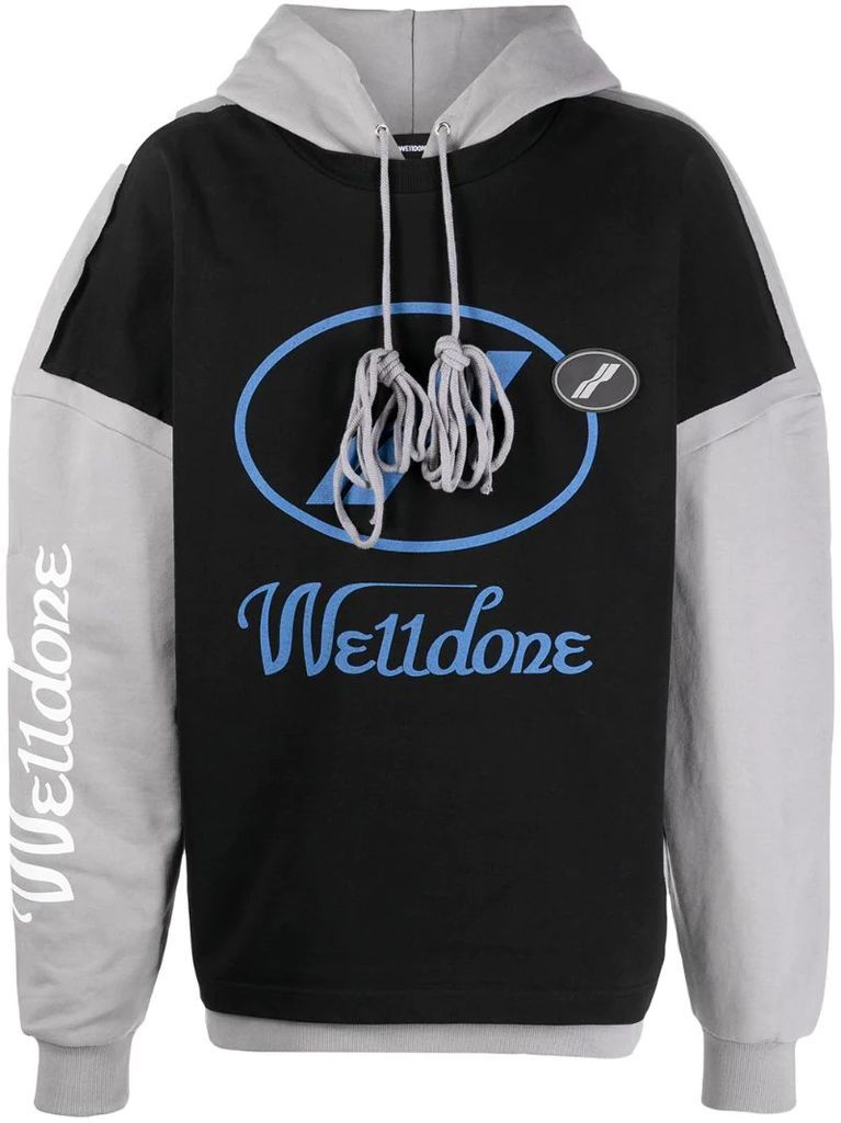 two-tone hoodie