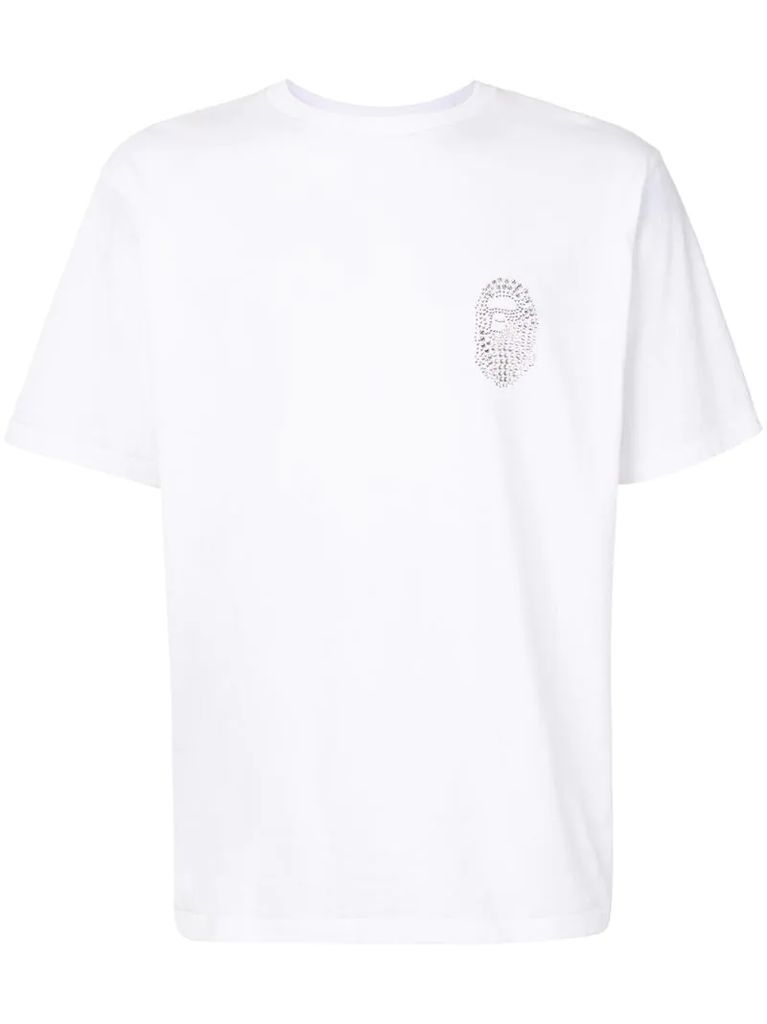 logo embellished T-shirt