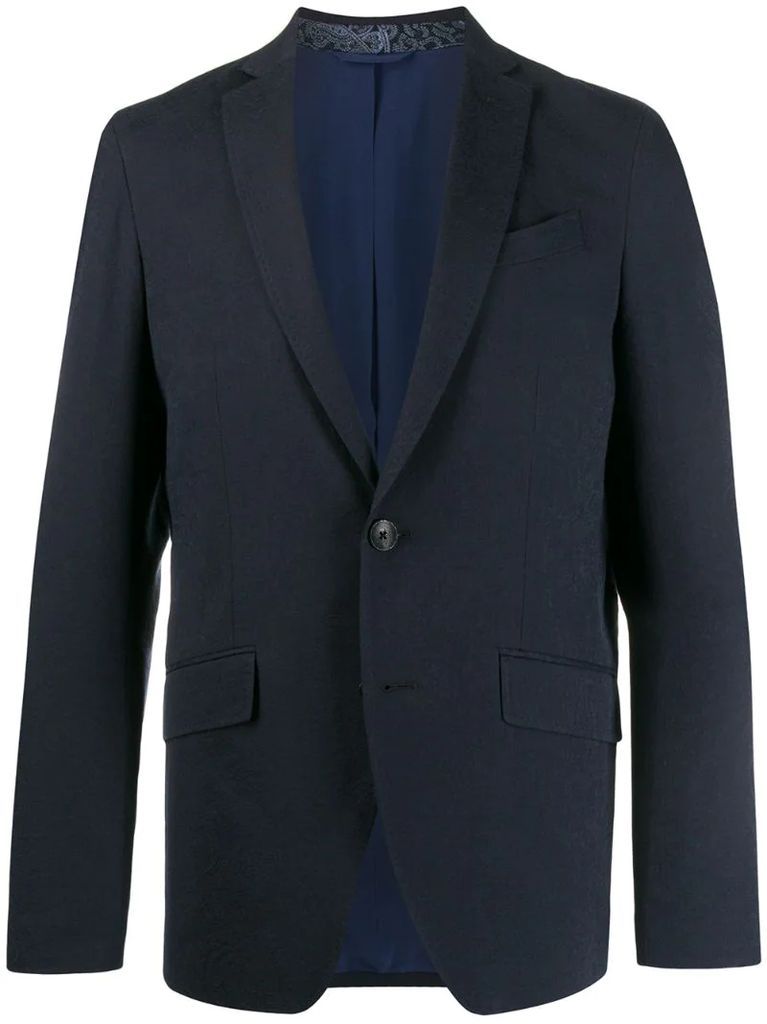 silk suit jacket