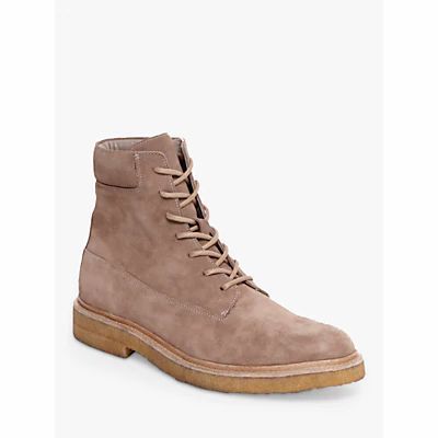 Marco Suede Boots, Taupe