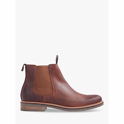 Farsley Slip On Boots, Brown