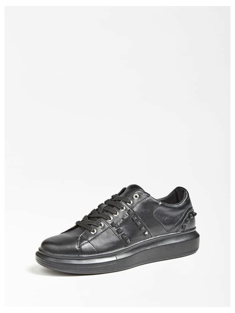 Guess Kean Real Leather Sneaker Studs