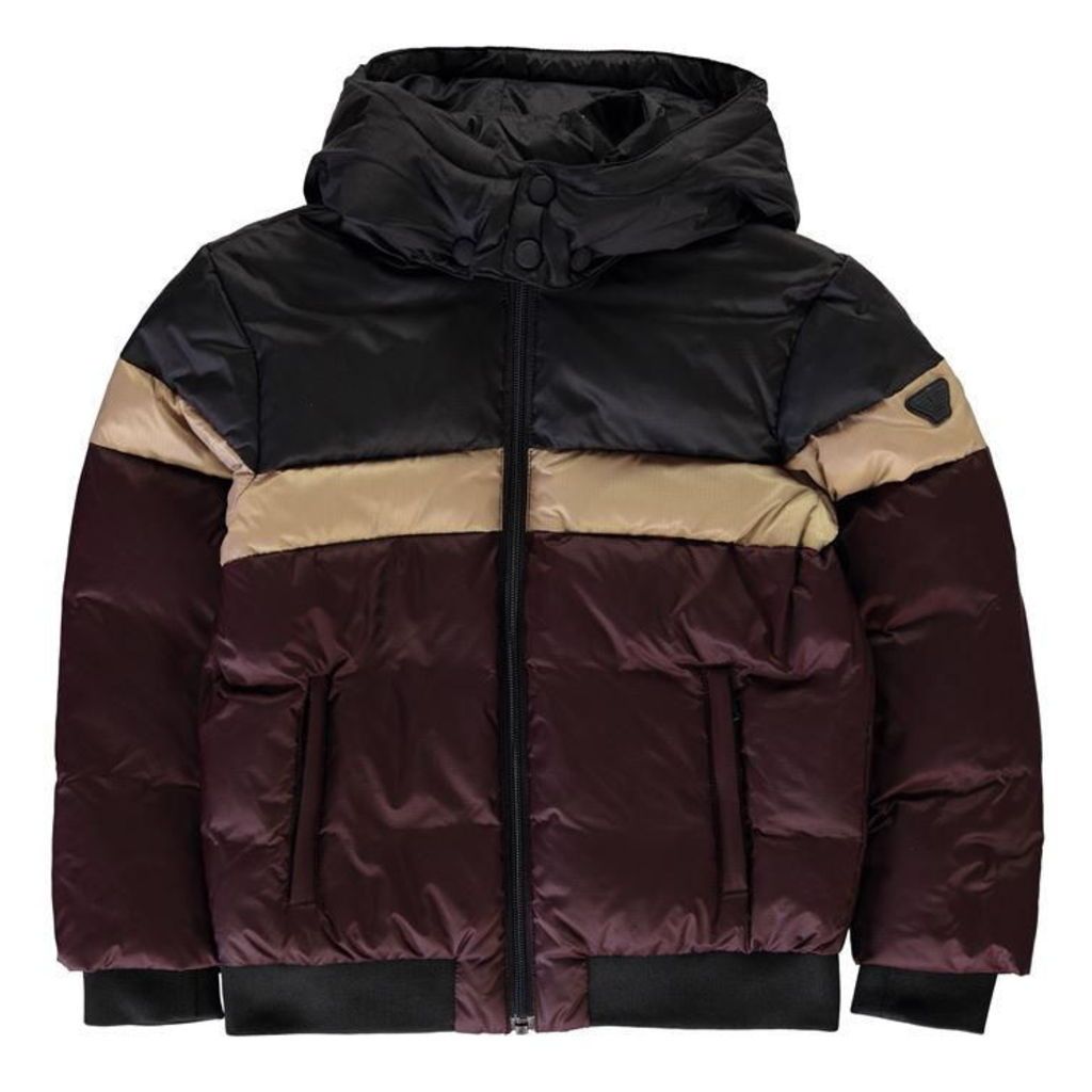 Emporio Armani Contrast Hooded Jacket