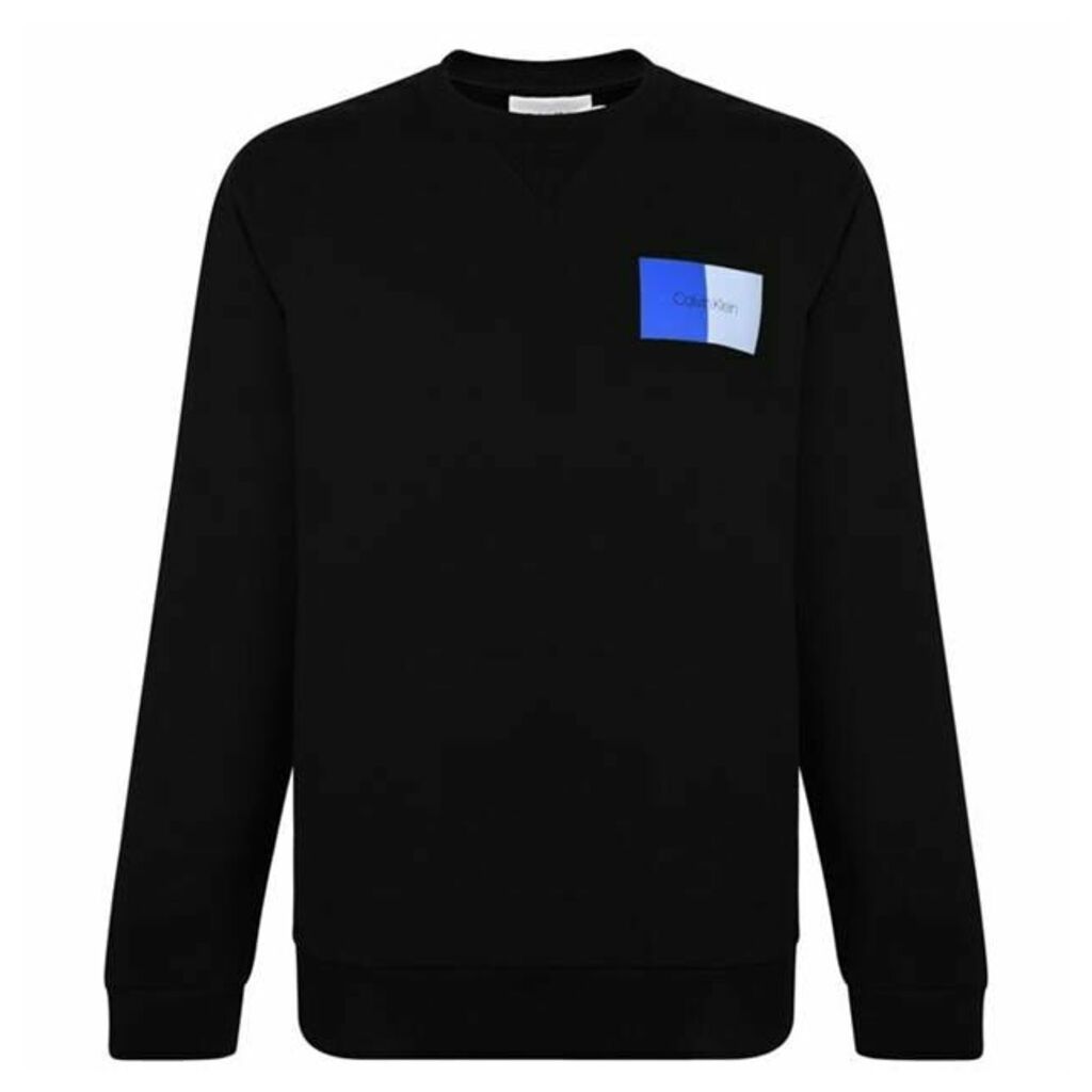 Calvin Klein Two Tone Logo Sweatshirt