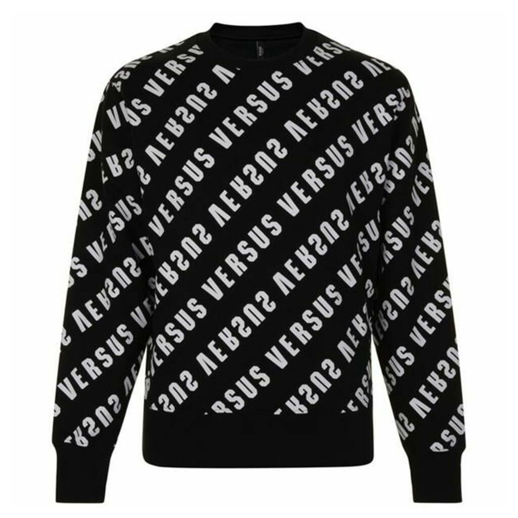 Versus Versace Multi Logo Sweatshirt