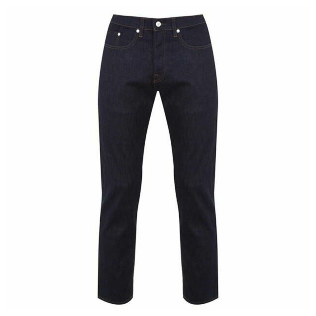 PS by Paul Smith Crosshatch Standard Wash Jeans