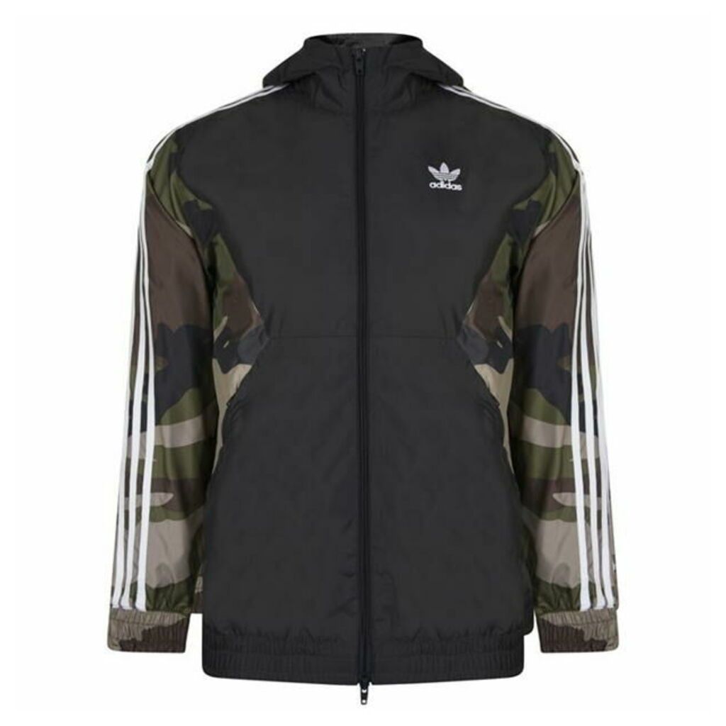 adidas Originals Camouflage Hooded Nylon Jacket