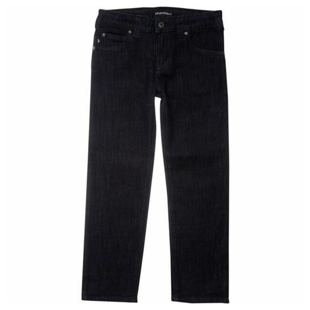 Emporio Armani Rinse Wash Regular Fit Jeans