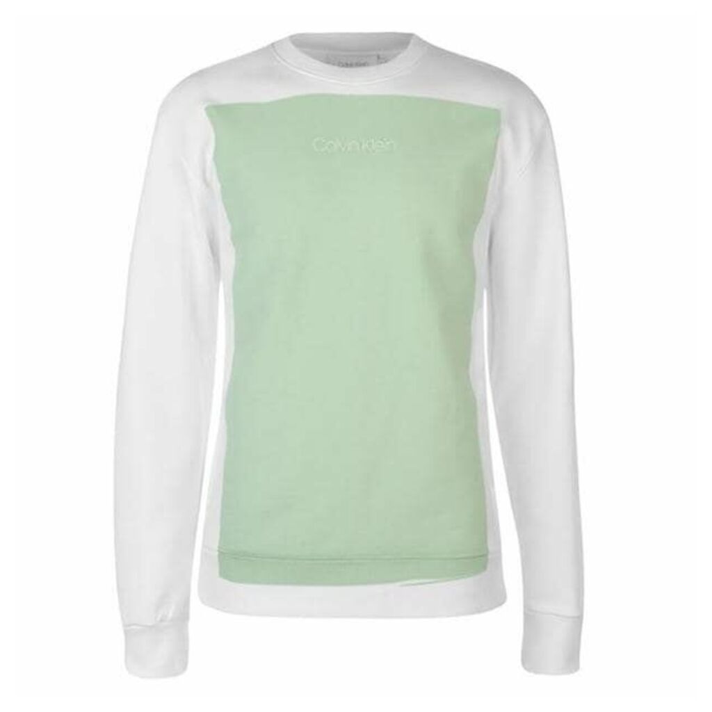 Calvin Klein Overprint Crew Sweatshirt