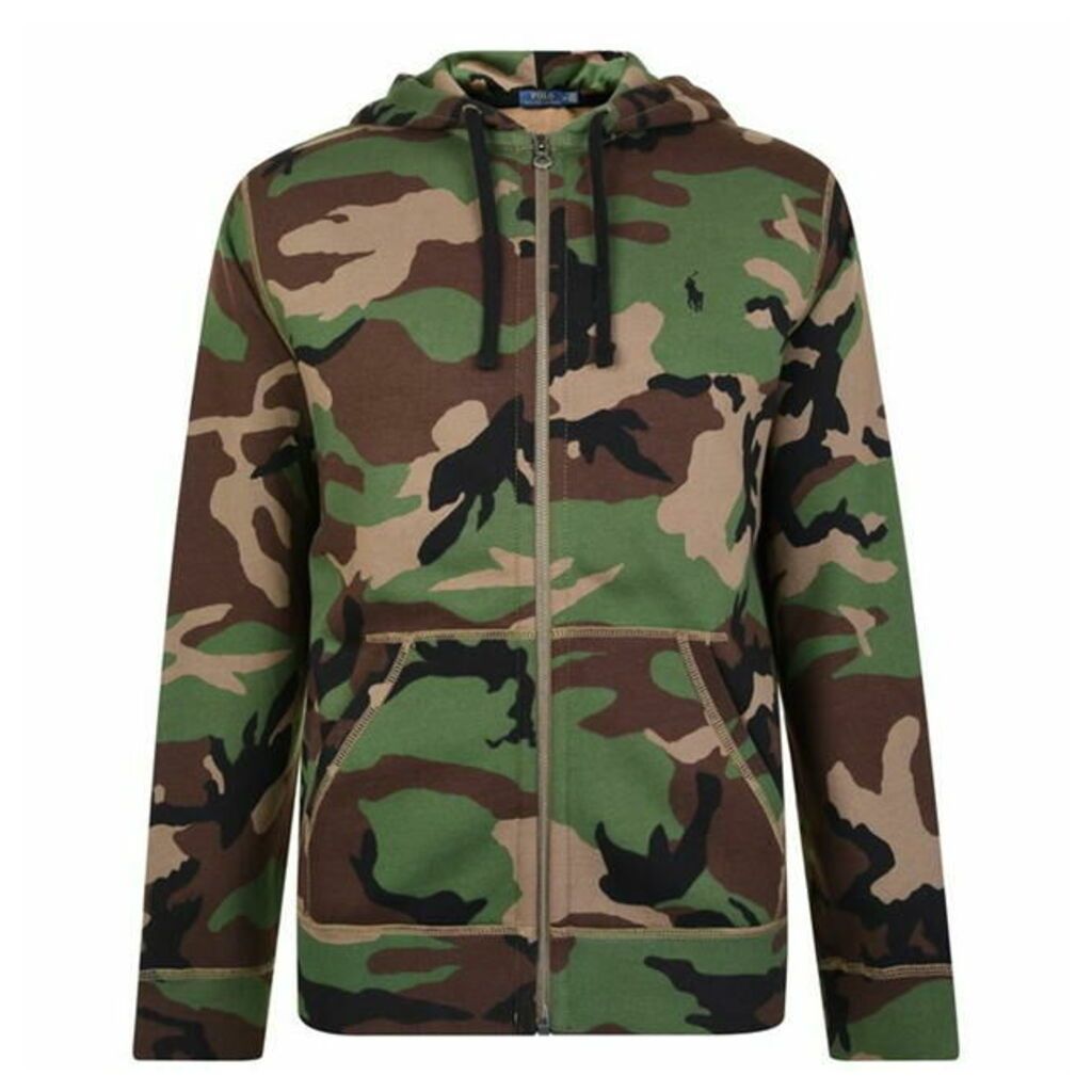 Polo Ralph Lauren Camouflage Zip Hooded Sweatshirt