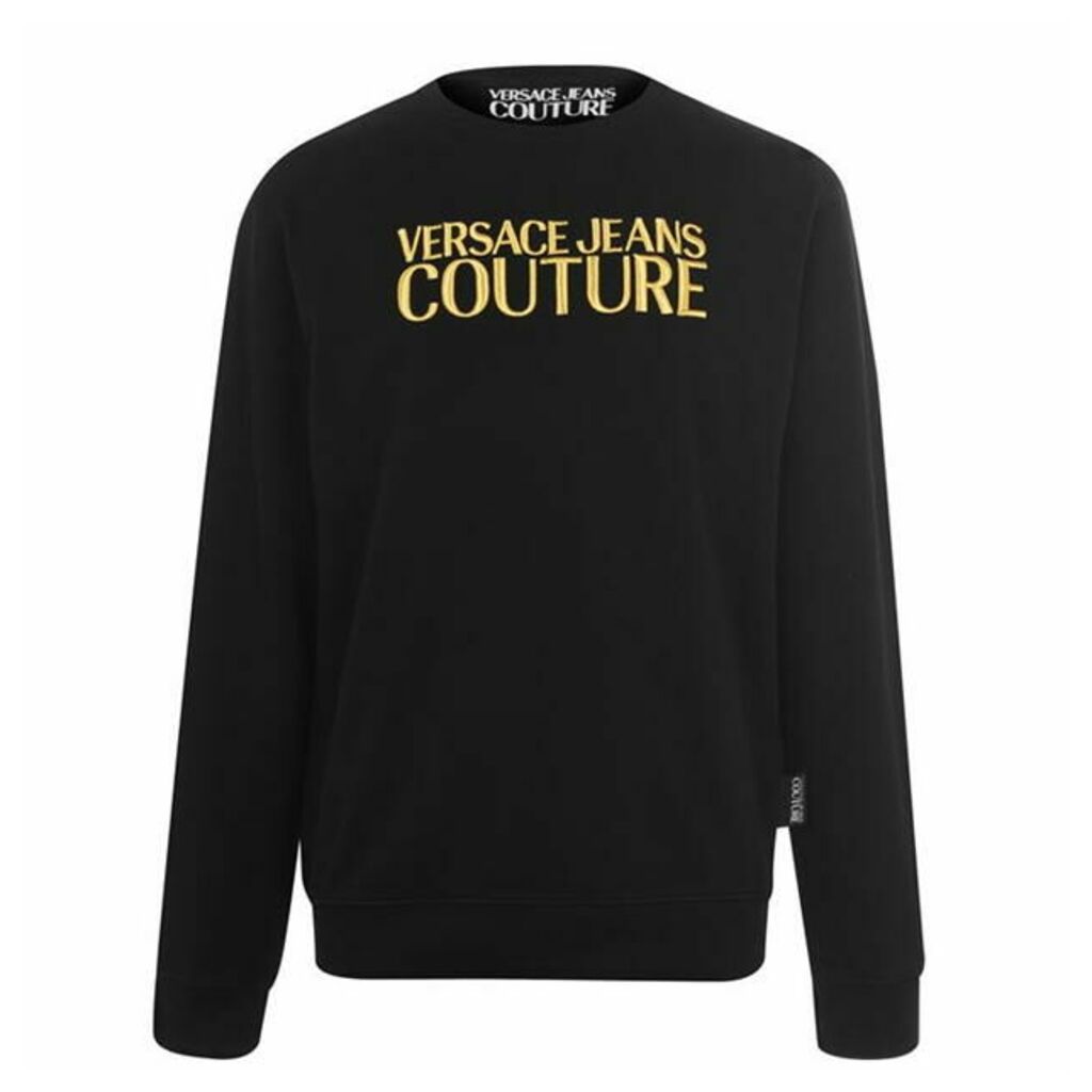 Versace Jeans Couture Versace Gold Logo Sweater