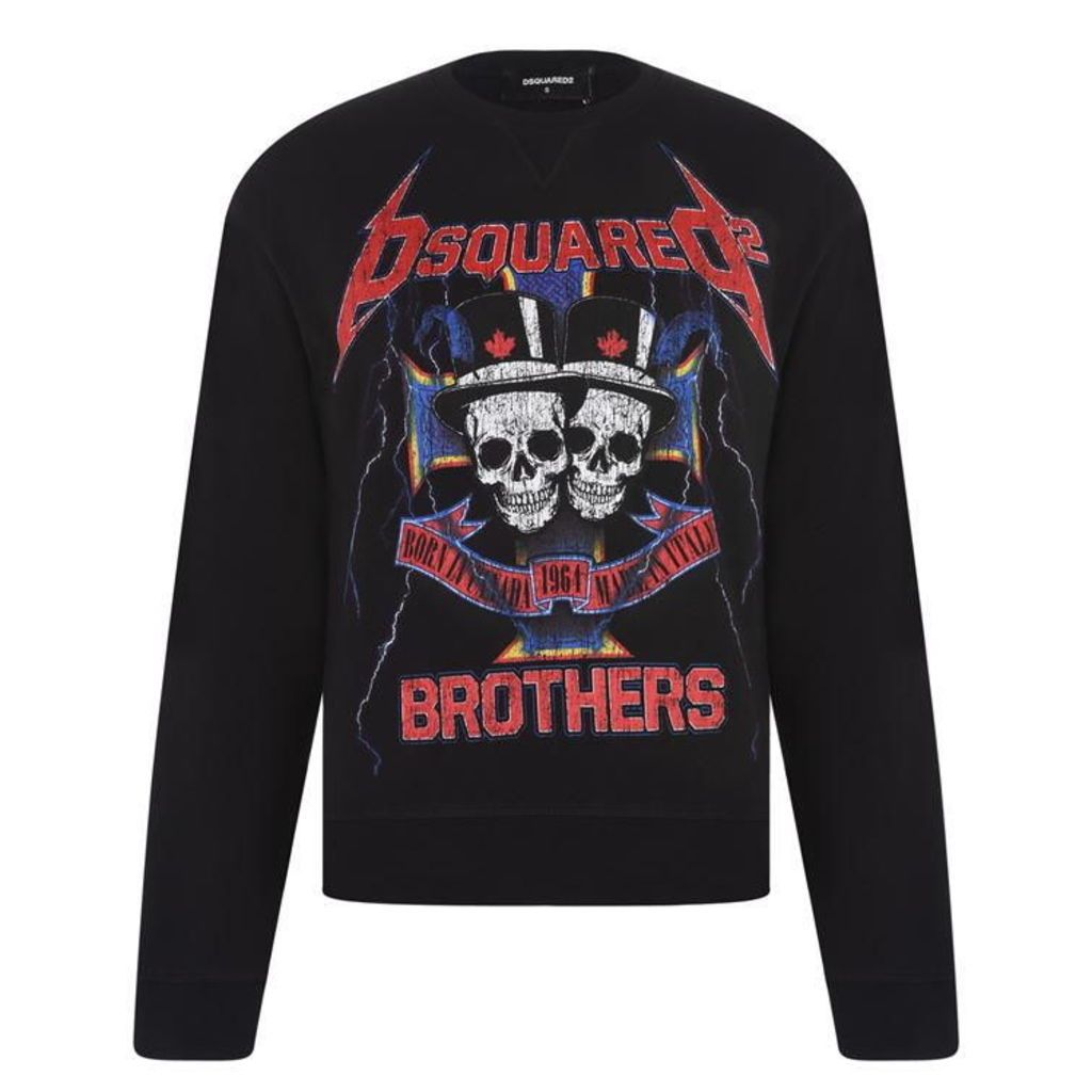 DSquared2 Metal Rock Sweatshirt