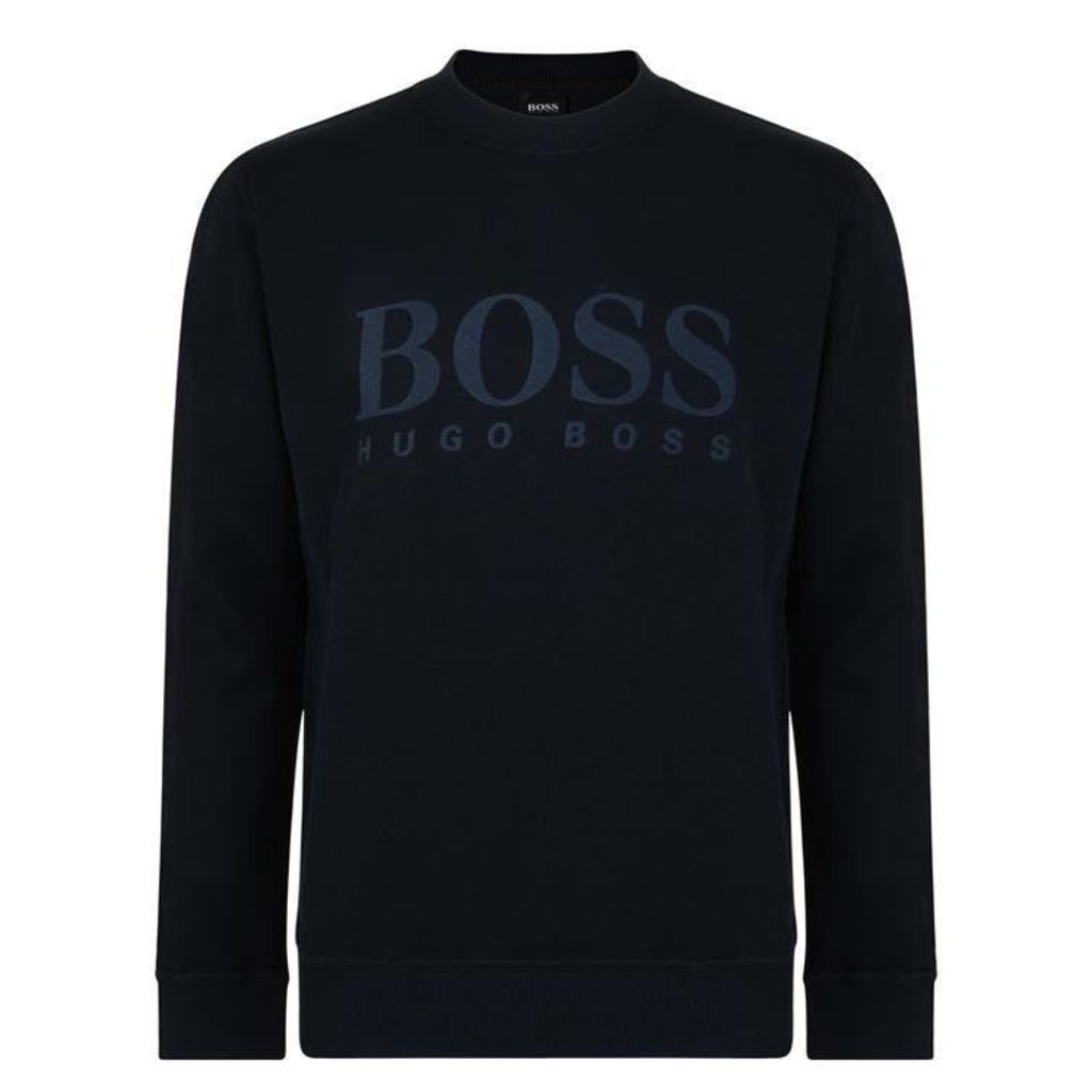 Boss Relaxed Fit Woven Sweatshirt