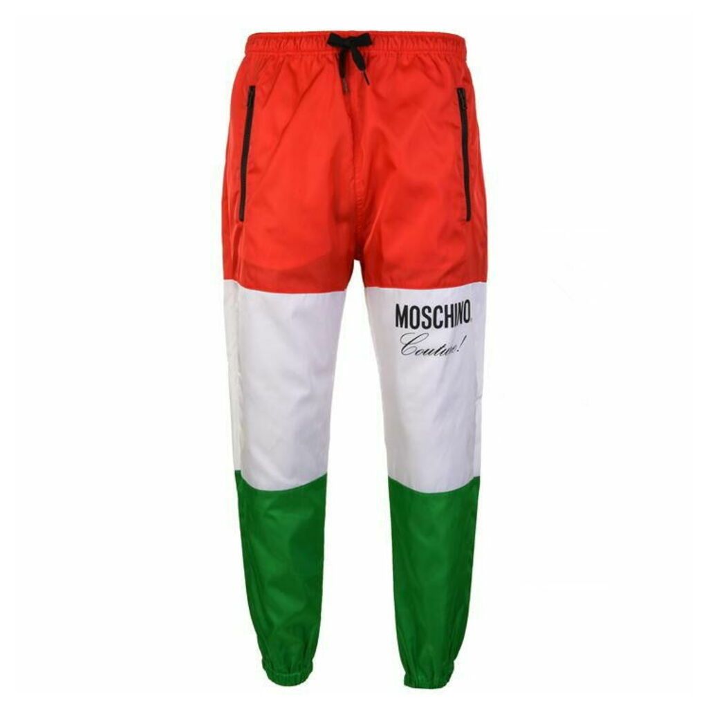Moschino Italian Flag Jogging Bottoms
