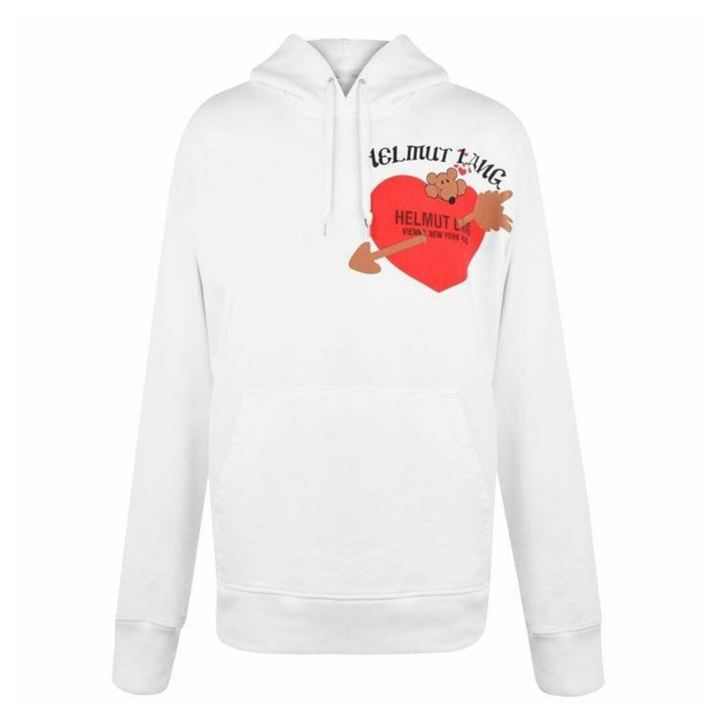 Helmut Lang Heart Hooded Sweatshirt
