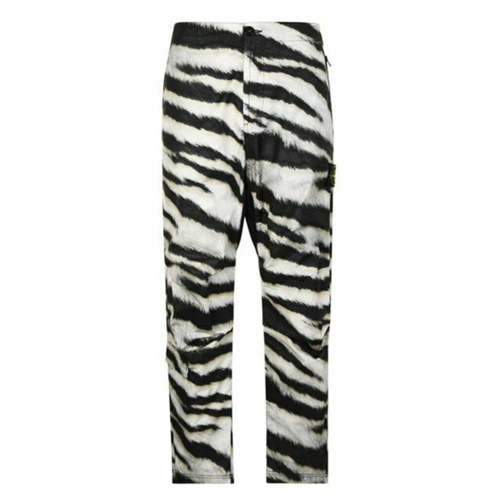 Stone Island White Tiger Camouflage Trousers