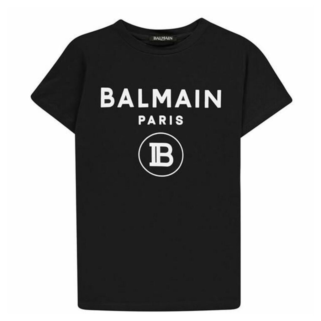 Balmain Basic Logo T Shirt