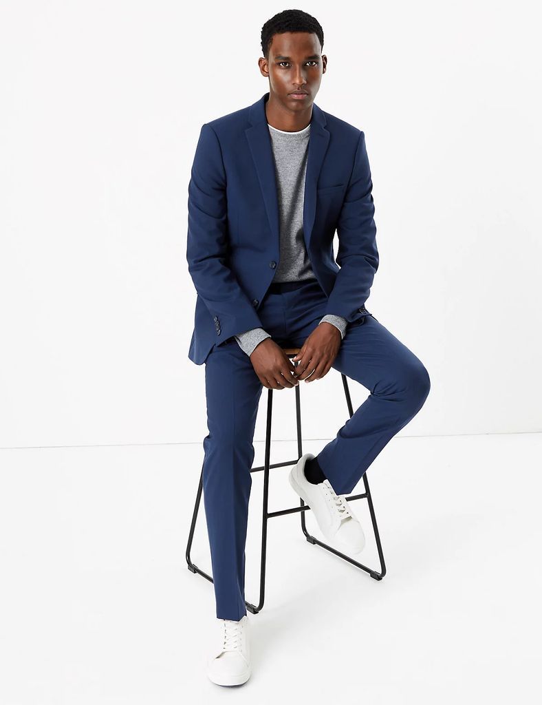 The Ultimate Blue Skinny Fit Jacket