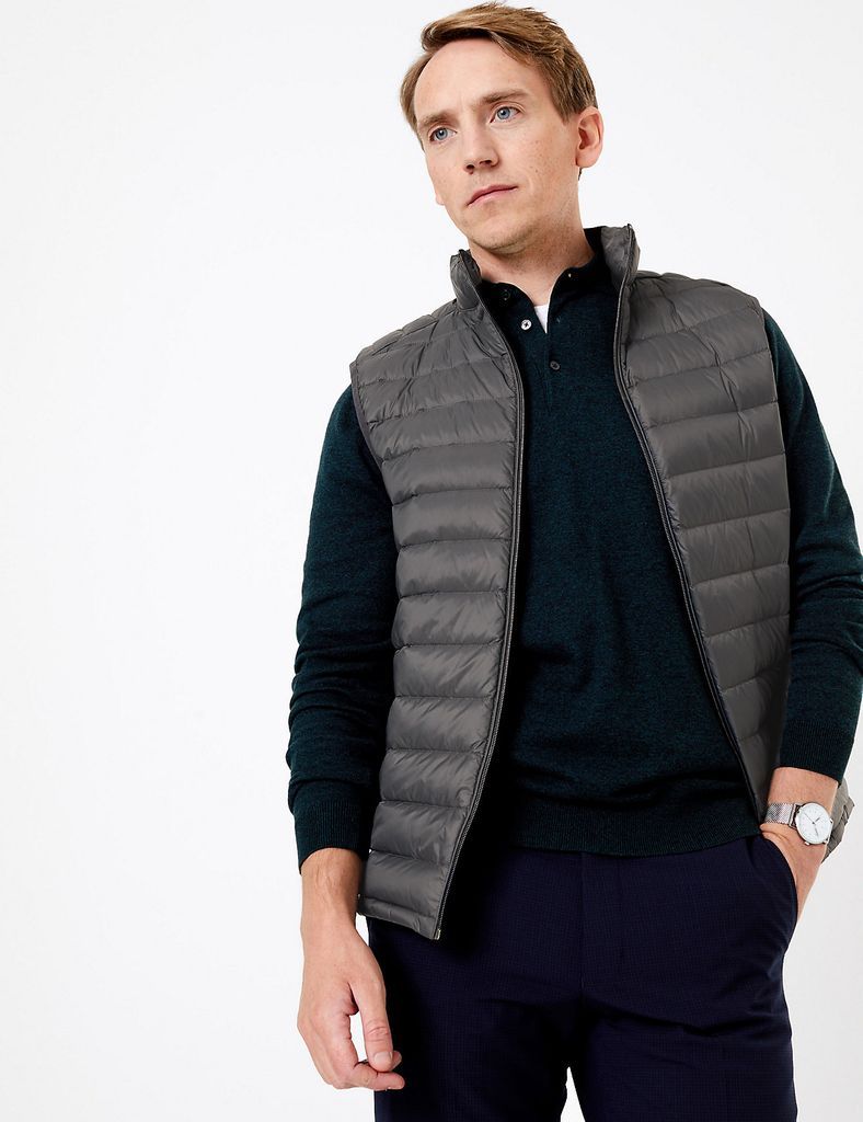 Down & Feather Gilet with Stormwear