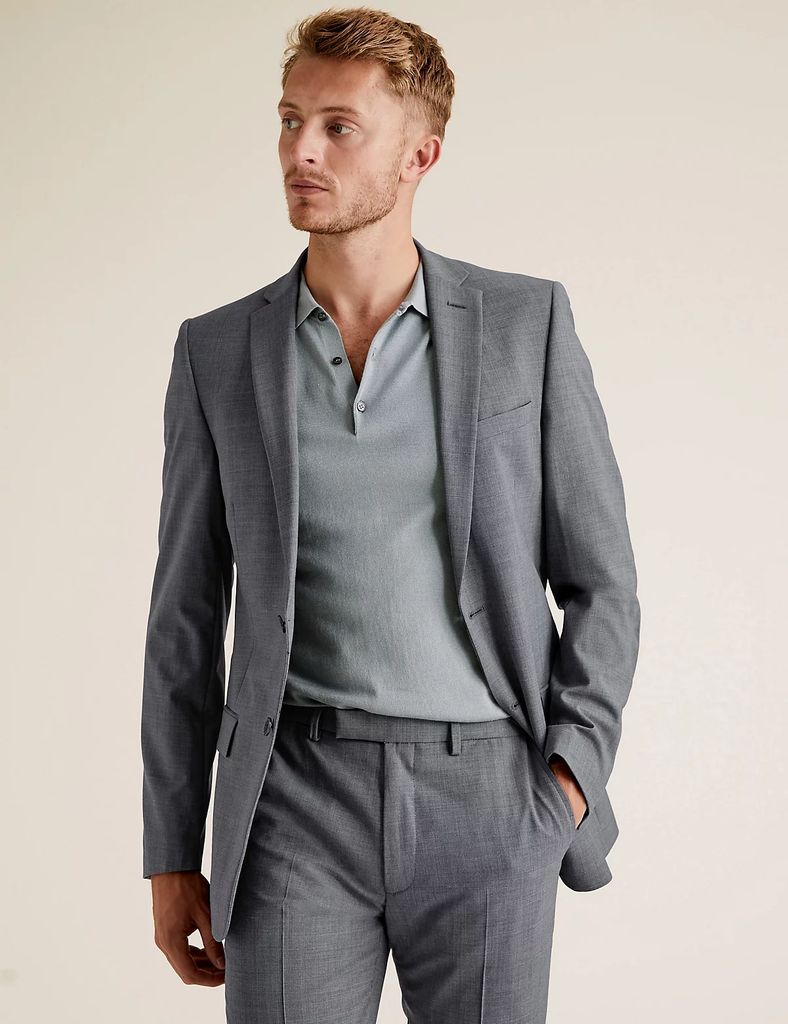 The Ultimate Grey Slim Fit Jacket