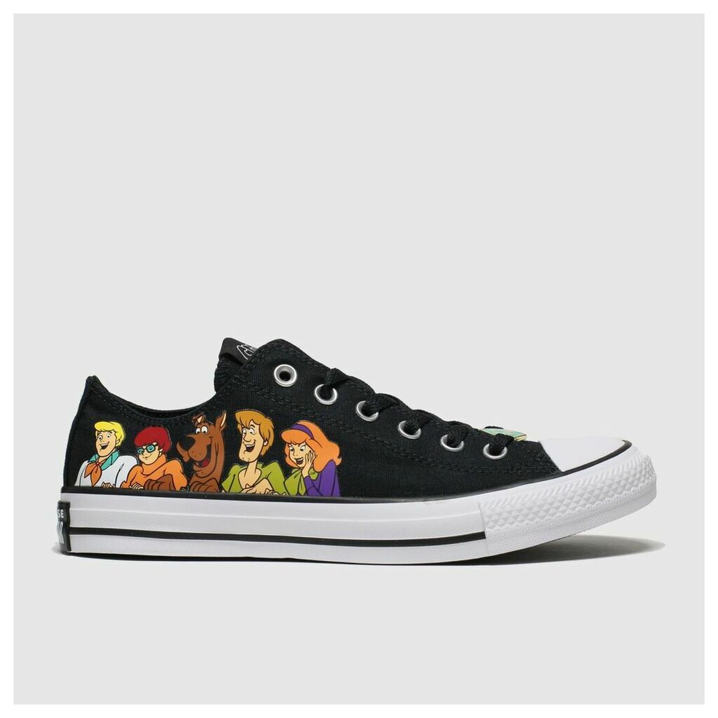 Black & White All Star Ox Mystery Inc Trainers