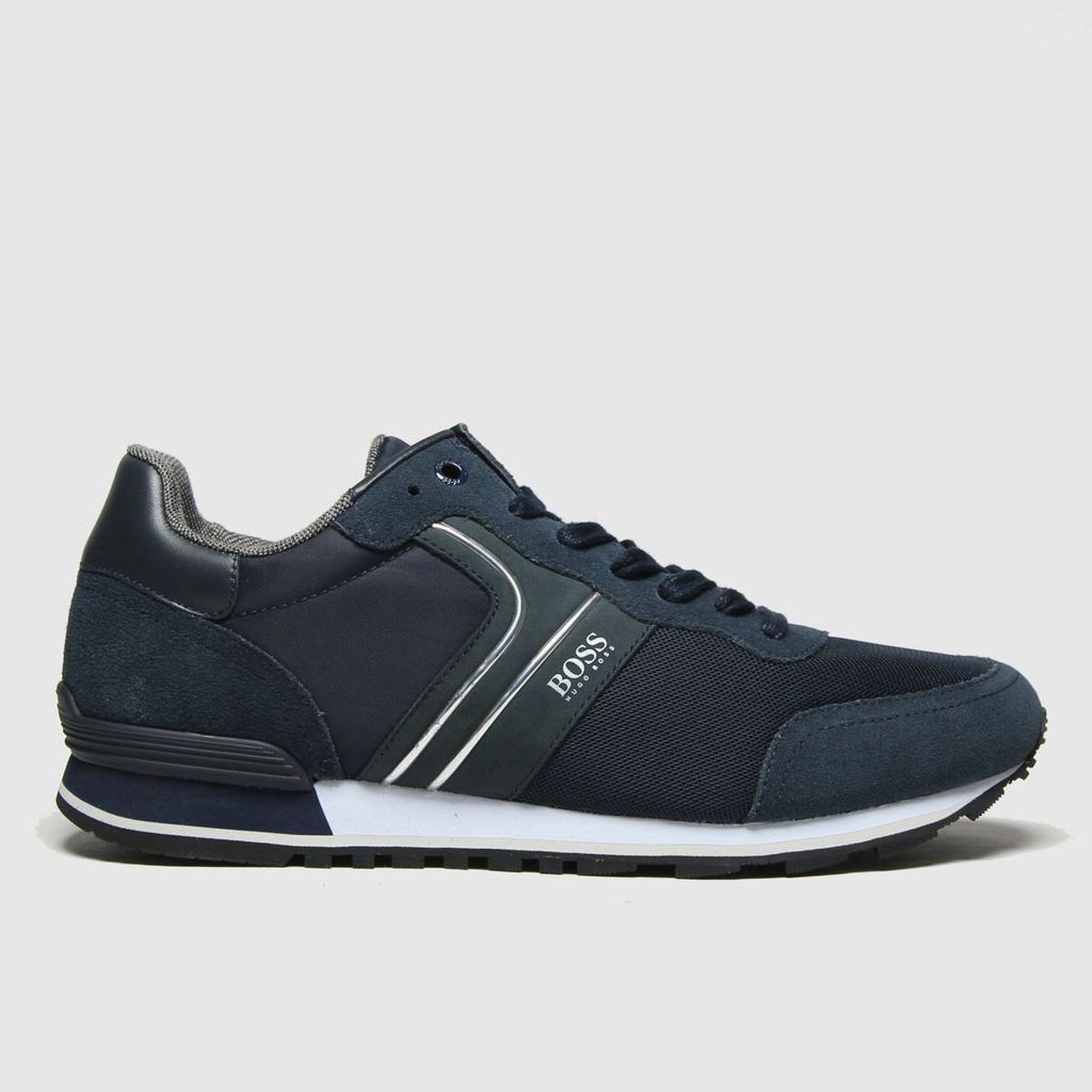 Navy Parkour Runner Trainers