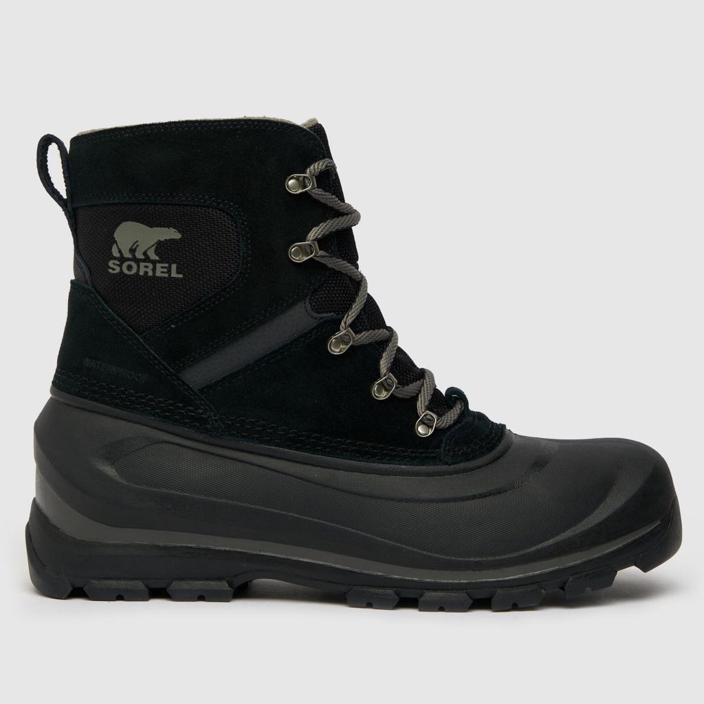 Black Buxton Lace Waterproof Boots