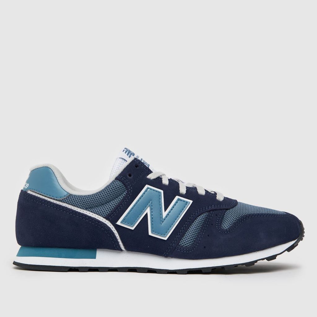 Navy & Pl Blue 373 Trainers