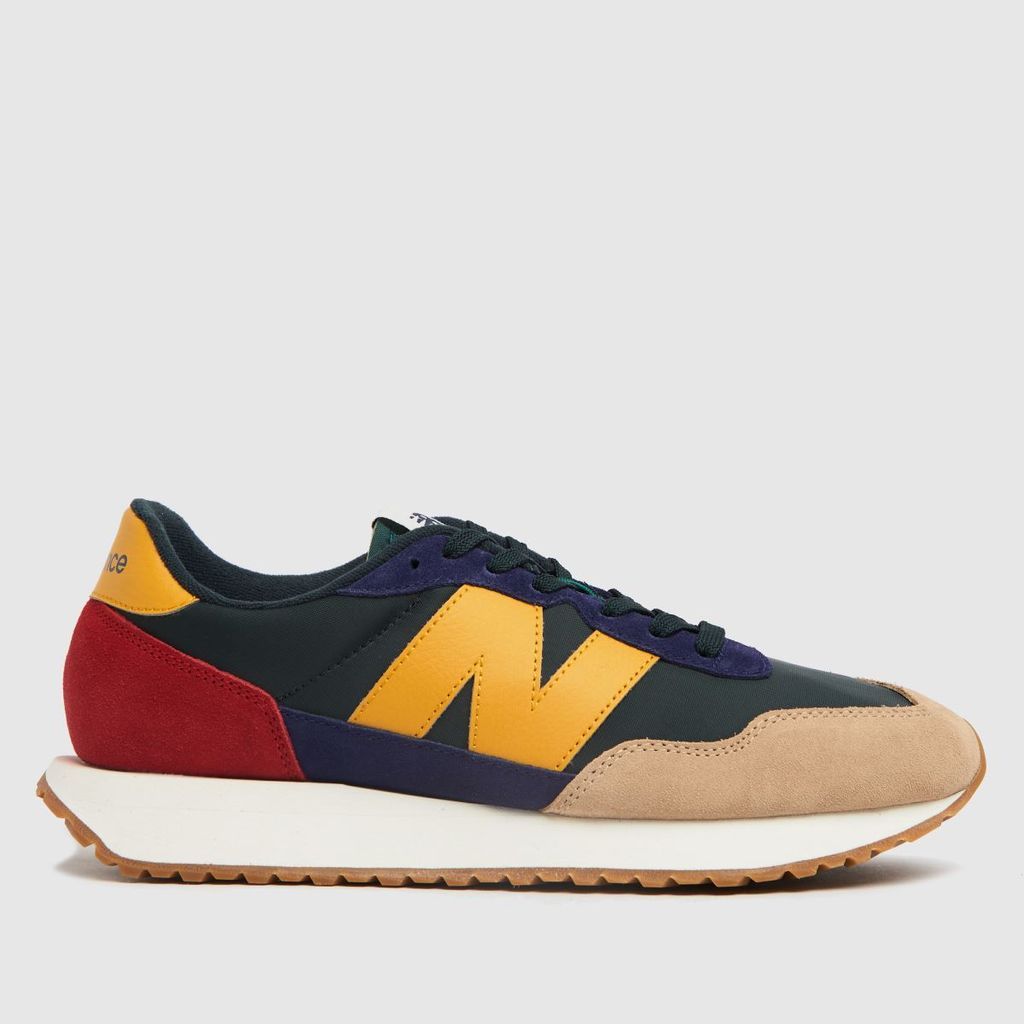 Navy & Red 237 Trainers, Size: 12.5