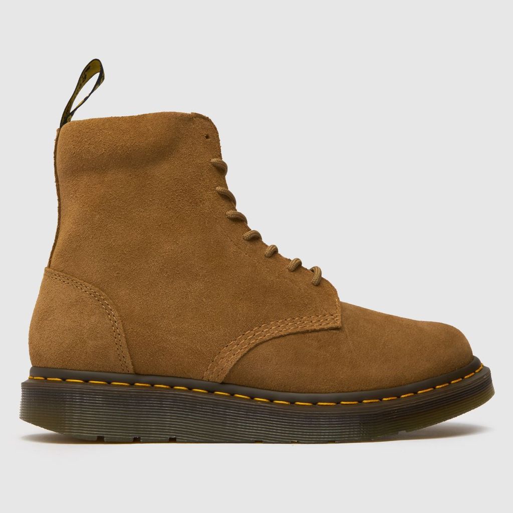 Tan Berman Boots, Size: 7 (EU 41)
