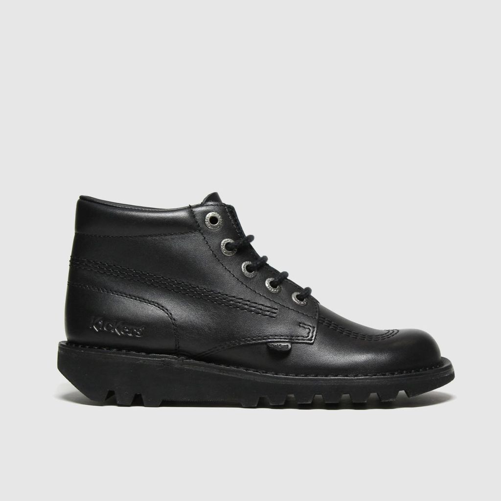 kick hi mono boots in black
