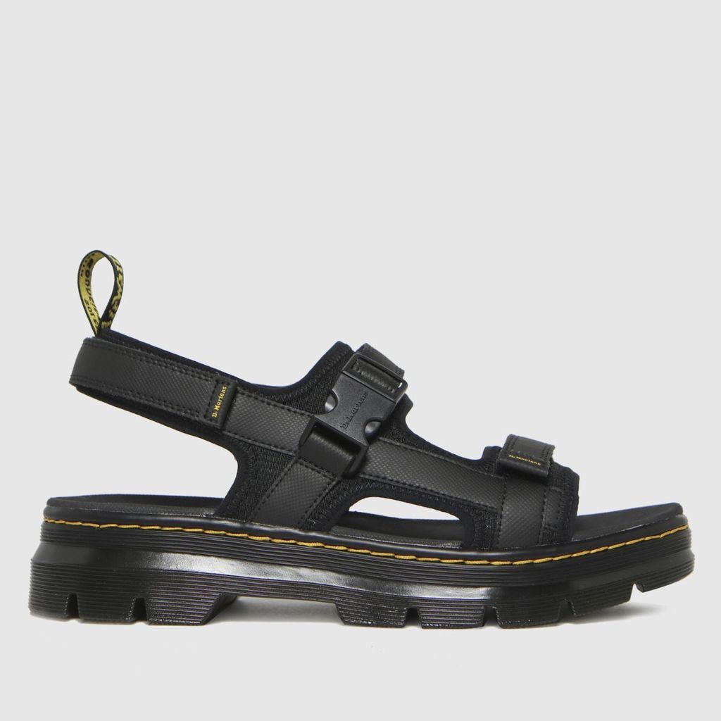 forster sandals in black