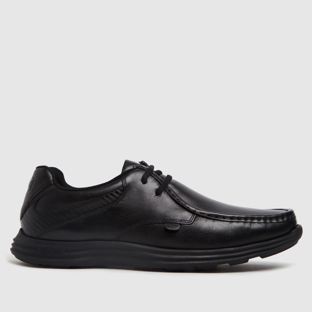 kick reasan lace shoes in black