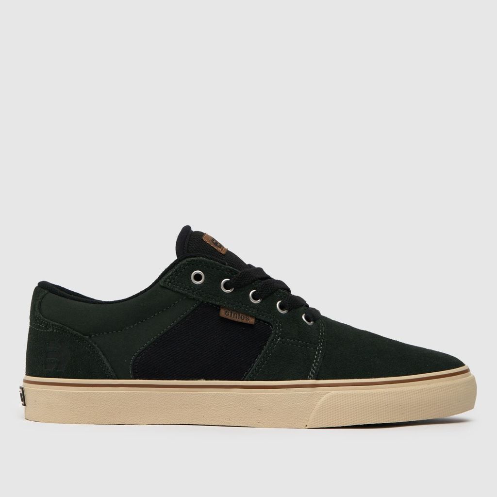 barge ls trainers in dark green
