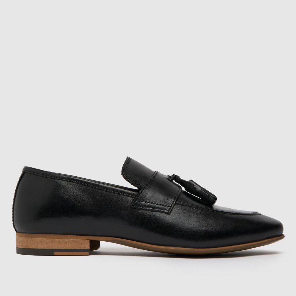 ryan tassel loafer shoes in black