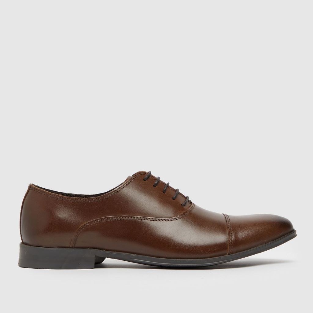 rome toe cap oxford shoes in brown