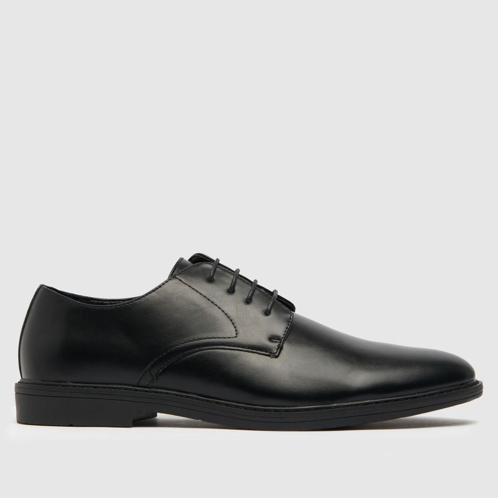 melvin pu derby shoes in black