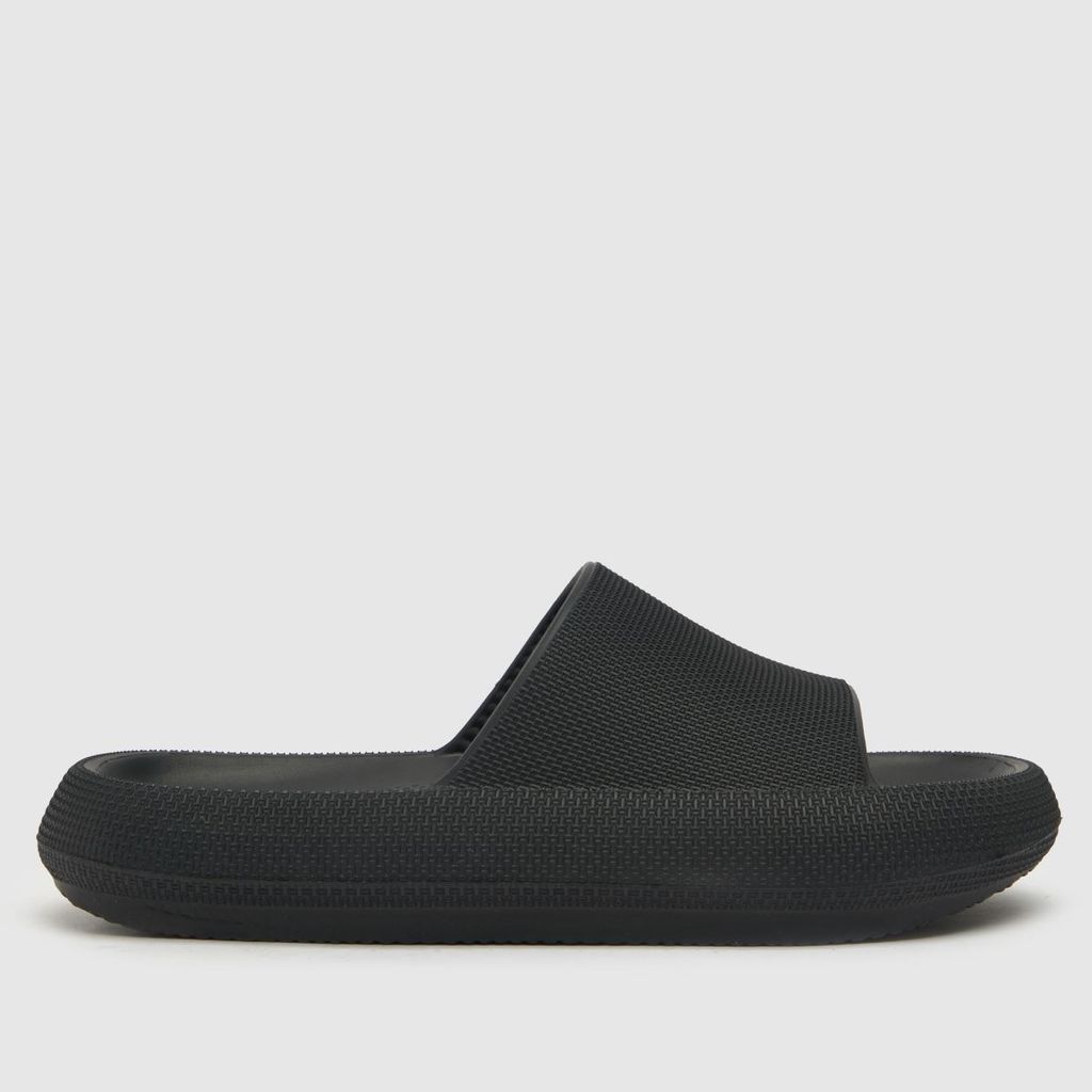 hayes slider sandals in black
