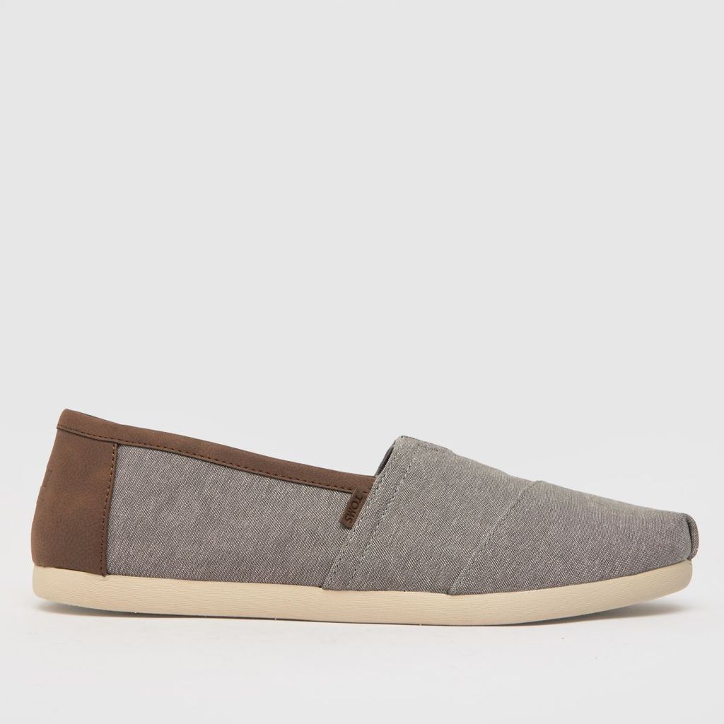 alpargata vegan shoes in grey