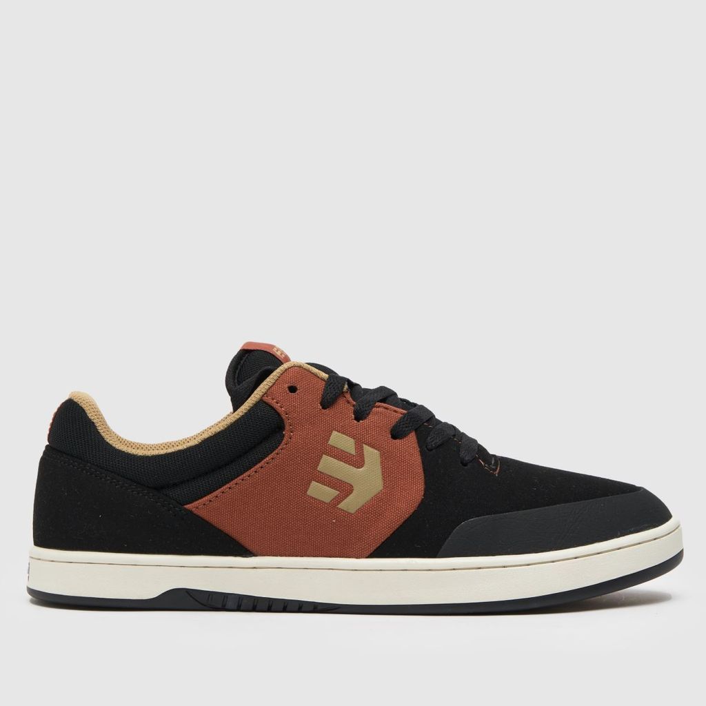 marana trainers in black & orange