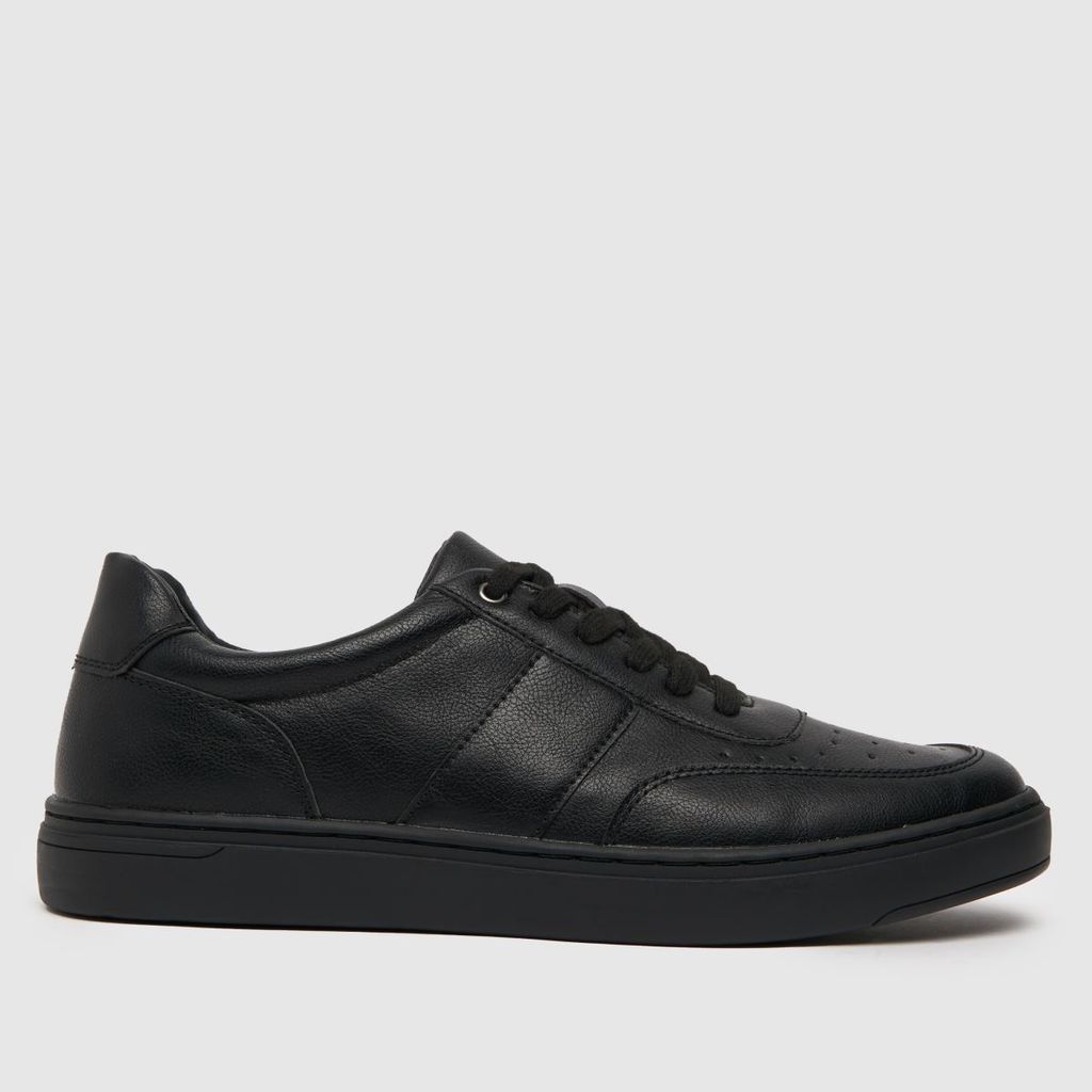 wes court trainers in black