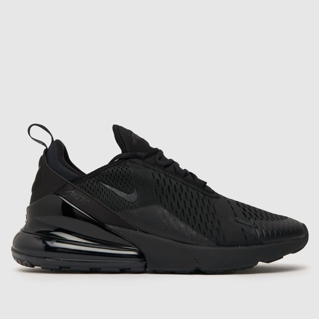 air max 270 trainers in black