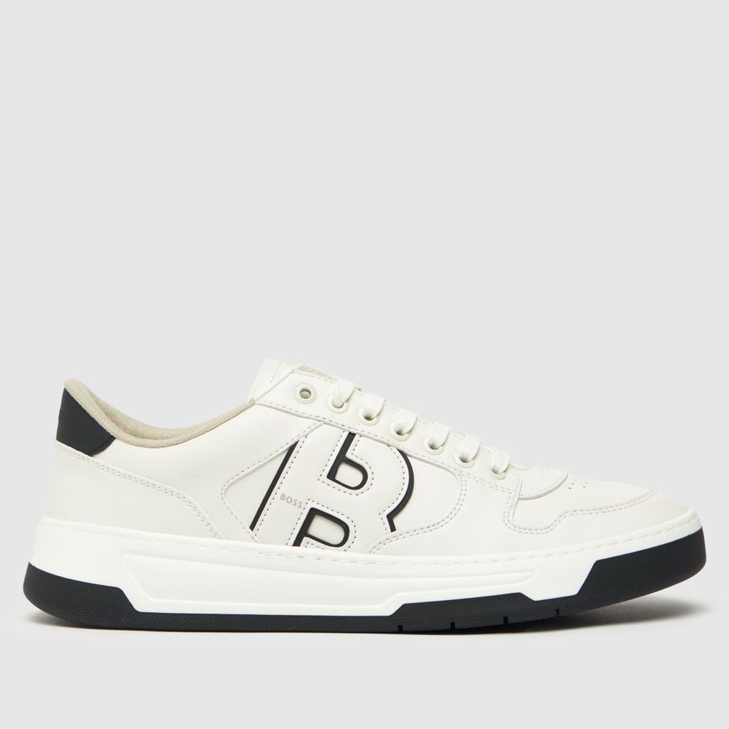 baltimore tennis trainers in white & black